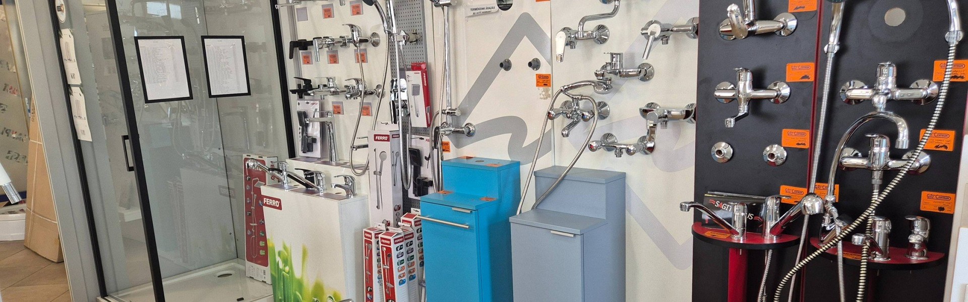 Premium bathroom products in the heart of Pápa